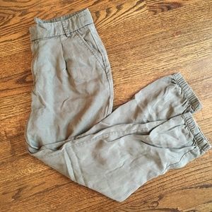 Forever 21 Drapey, Comfy Pleated Ankle Trousers